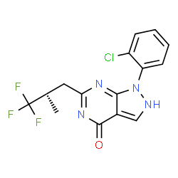 ChemSpider 2D Image | BAY 73-6691 | C15H12ClF3N4O