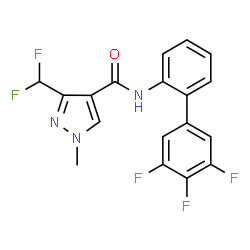 ChemSpider 2D Image | fluxapyroxad | C18H12F5N3O
