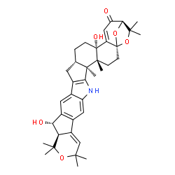 ChemSpider 2D Image | shearinine D | C37H45NO6