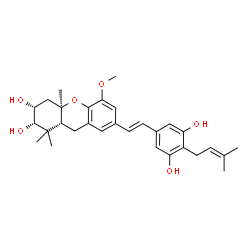 ChemSpider 2D Image | schweinfurthin E | C30H38O6
