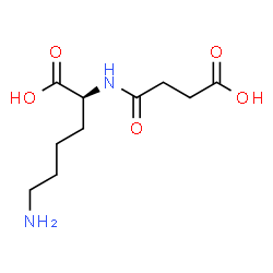 ChemSpider 2D Image | N-Succinyl Lysine | C10H18N2O5