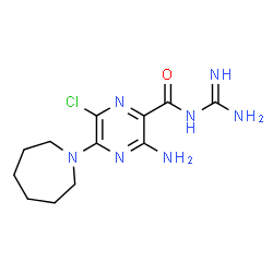 ChemSpider 2D Image | HMA | C12H18ClN7O