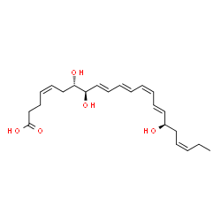 ChemSpider 2D Image | aspirin-triggered resolvin D1 | C22H32O5