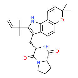 ChemSpider 2D Image | Notoamide E | C26H31N3O3