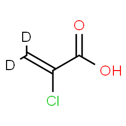 ChemSpider 2D Image | 2-Chloro(~2~H_2_)-2-propenoic acid | C3HD2ClO2