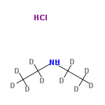 InChI=1/C4H11N.ClH/c1-3-5-4-2;/h5H,3-4H2,1-2H3;1H/i1D3,2D3,3D2,4D2;