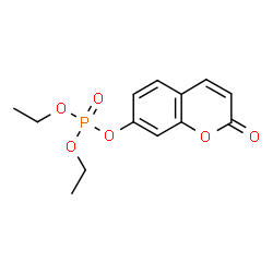 ChemSpider 2D Image | Diethyl 2-oxo-2H-chromen-7-yl phosphate | C13H15O6P