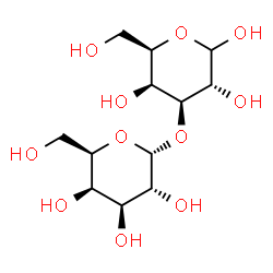 ChemSpider 2D Image | alpha-D-galactosyl-(1->3)-D-galactose | C12H22O11