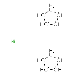 ChemSpider 2D Image | 1,2,3,4,5-Cyclopentanepentayl - nickel (2:1) | C10H10Ni
