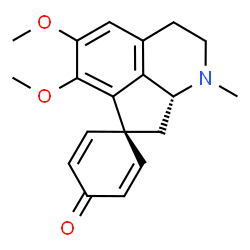 ChemSpider 2D Image | pronuciferine | C19H21NO3