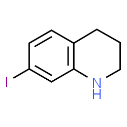 ChemSpider 2D Image | 7-Iodo-1,2,3,4-tetrahydroquinoline | C9H10IN