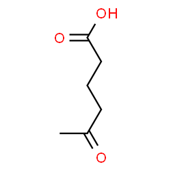 ChemSpider 2D Image | 5-Oxohexanoic acid | C6H10O3