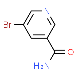 ChemSpider 2D Image | 5-Bromonicotinamide | C6H5BrN2O