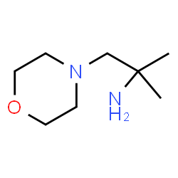ChemSpider 2D Image | 2-methyl-1-morpholinopropan-2-amine | C8H18N2O