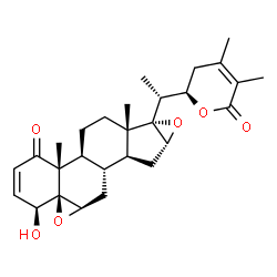 ChemSpider 2D Image | tubocapsanolide A | C28H36O6