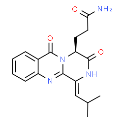 ChemSpider 2D Image | aurantiomide C | C18H20N4O3
