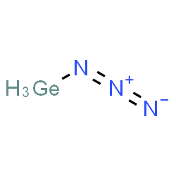 ChemSpider 2D Image | 3-Germyl-1,2-triazadien-2-ium-1-ide | H3GeN3