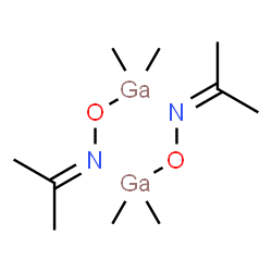 ChemSpider 2D Image | N-dimethylgallanyloxypropan-2-imine | C10H24Ga2N2O2