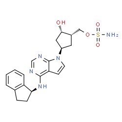 ChemSpider 2D Image | Pevonedistat | C21H25N5O4S