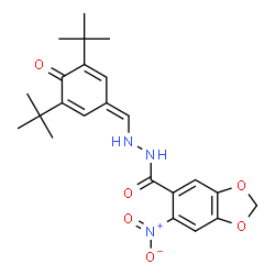 ChemSpider 2D Image | LASSBio-881 | C23H27N3O6