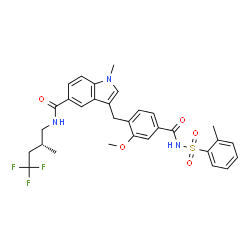 ChemSpider 2D Image | Masilukast | C31H32F3N3O5S