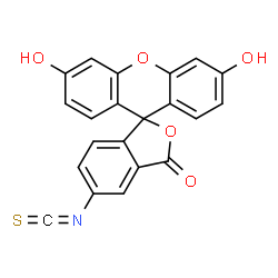 ChemSpider 2D Image | Fluorescein isothiocyanate | C21H11NO5S
