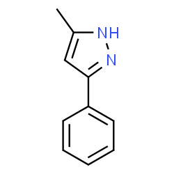 ChemSpider 2D Image | 3-methyl-5-phenylpyrazole | C10H10N2