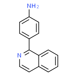 ChemSpider 2D Image | 4-(1-Isoquinolinyl)aniline | C15H12N2