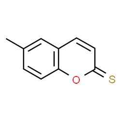 ChemSpider 2D Image | 6-Methyl-2H-chromene-2-thione | C10H8OS
