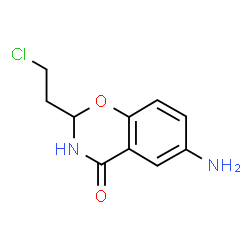 ChemSpider 2D Image | aminochlorthenoxazine | C10H11ClN2O2
