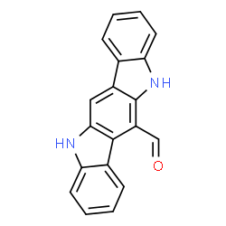 ChemSpider 2D Image | 6-Formylindolo[3,2-b]carbazole | C19H12N2O