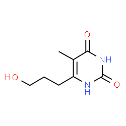 ChemSpider 2D Image | 6-hydroxypropylthymine | C8H12N2O3