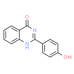 ChemSpider 2D Image | 2-(4-Hydroxyphenyl)-3h-Quinazolin-4-One | C14H10N2O2