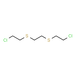 ChemSpider 2D Image | Sesquimustard | C6H12Cl2S2