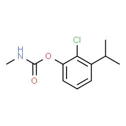 ChemSpider 2D Image | 2-Chloro-3-isopropylphenyl methylcarbamate | C11H14ClNO2