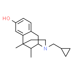 ChemSpider 2D Image | Cyclazocine | C18H25NO