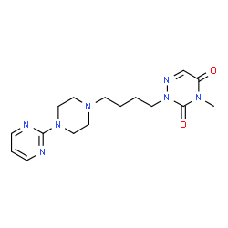 ChemSpider 2D Image | Eptapirone | C16H23N7O2