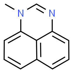 ChemSpider 2D Image | 1-Methylperimidine | C12H10N2