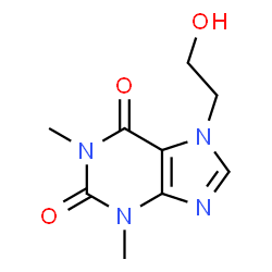 ChemSpider 2D Image | etofylline | C9H12N4O3