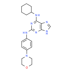 ChemSpider 2D Image | Reversine | C21H27N7O