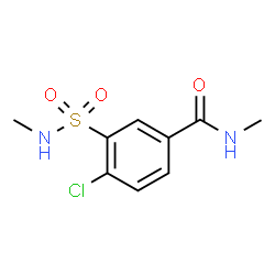 ChemSpider 2D Image | diapamide | C9H11ClN2O3S