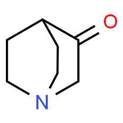 ChemSpider 2D Image | 3-QUINUCLIDINONE | C7H11NO