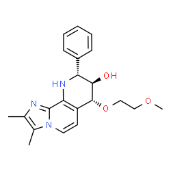 ChemSpider 2D Image | Soraprazan | C21H25N3O3