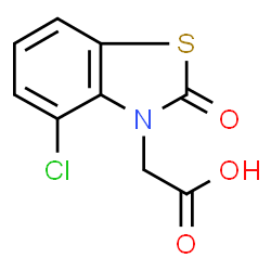 ChemSpider 2D Image | benazolin [ANSI, WSSA] | C9H6ClNO3S