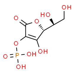 ChemSpider 2D Image | ascorbic acid 2-phosphate | C6H9O9P