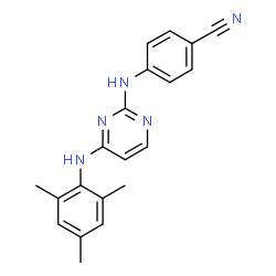 ChemSpider 2D Image | Dapivirine | C20H19N5