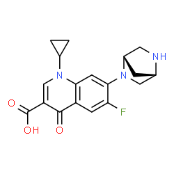 ChemSpider 2D Image | N-Desmethyldanofloxacin | C18H18FN3O3