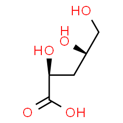 ChemSpider 2D Image | 3-Deoxy-D-threo-pentonic acid | C5H10O5