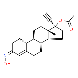 ChemSpider 2D Image | (Z)-Norethisterone acetate oxime | C22H29NO3