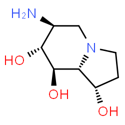 ChemSpider 2D Image | Amino-Castanospermine | C8H16N2O3